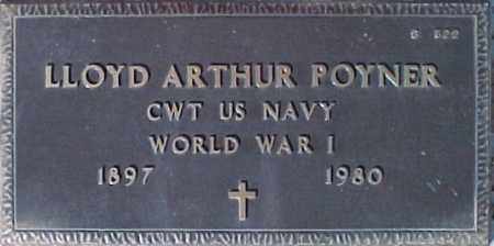 POYNER, LLOYD ARTHUR - Maricopa County, Arizona | LLOYD ARTHUR POYNER - Arizona Gravestone Photos
