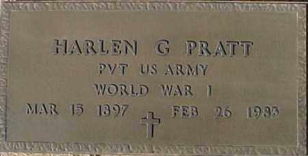 PRATT, HARLEN G - Maricopa County, Arizona | HARLEN G PRATT - Arizona Gravestone Photos