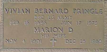 PRINGLE, VIVIAN BERNARD - Maricopa County, Arizona | VIVIAN BERNARD PRINGLE - Arizona Gravestone Photos