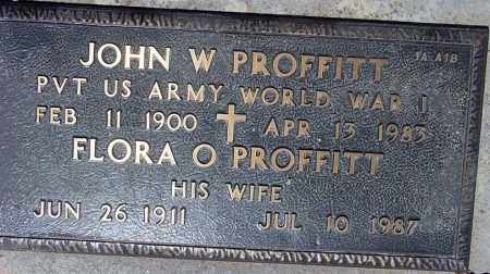 PROFFITT, FLORA O. - Maricopa County, Arizona | FLORA O. PROFFITT - Arizona Gravestone Photos
