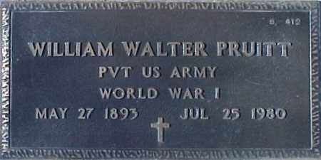 PRUITT, WILLIAM WALTER - Maricopa County, Arizona | WILLIAM WALTER PRUITT - Arizona Gravestone Photos