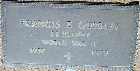 QUIGLEY, FRANCIS E. - Maricopa County, Arizona | FRANCIS E. QUIGLEY - Arizona Gravestone Photos