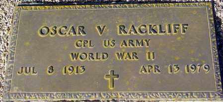 RACKLIFF, OSCAR V. - Maricopa County, Arizona | OSCAR V. RACKLIFF - Arizona Gravestone Photos