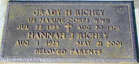 RICHEY, GRADY H. - Maricopa County, Arizona | GRADY H. RICHEY - Arizona Gravestone Photos