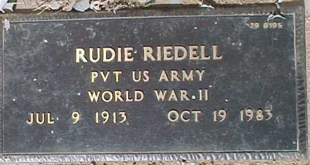 RIEDELL, RUDIE - Maricopa County, Arizona | RUDIE RIEDELL - Arizona Gravestone Photos