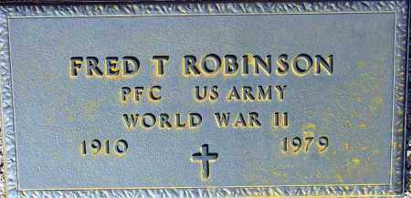ROBINSON, FRED T. - Maricopa County, Arizona | FRED T. ROBINSON - Arizona Gravestone Photos