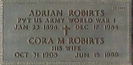 ROBIRTS, ADRIAN - Maricopa County, Arizona | ADRIAN ROBIRTS - Arizona Gravestone Photos