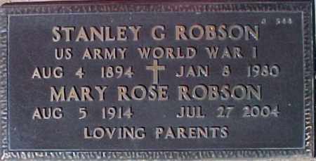 ROBSON, MARY ROSE - Maricopa County, Arizona | MARY ROSE ROBSON - Arizona Gravestone Photos
