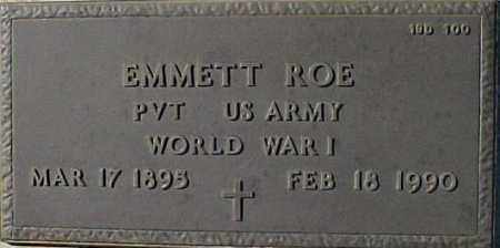 ROE, EMMETT - Maricopa County, Arizona | EMMETT ROE - Arizona Gravestone Photos
