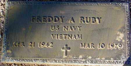 RUBY, FREDDY A. - Maricopa County, Arizona | FREDDY A. RUBY - Arizona Gravestone Photos