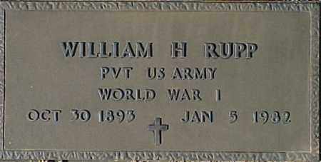 RUPP, WILLIAM H. - Maricopa County, Arizona | WILLIAM H. RUPP - Arizona Gravestone Photos