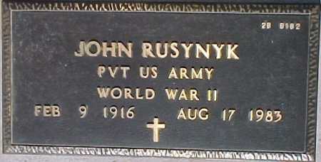 RUSYNYK, JOHN - Maricopa County, Arizona | JOHN RUSYNYK - Arizona Gravestone Photos