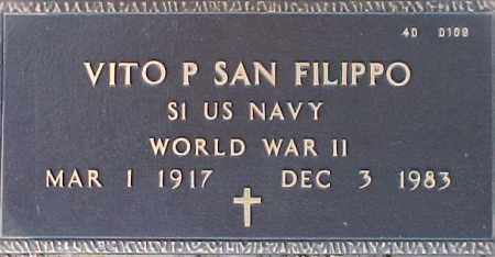 SAN FILIPPO, VITO P. - Maricopa County, Arizona | VITO P. SAN FILIPPO - Arizona Gravestone Photos