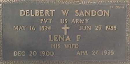 SANDON, LENA F. - Maricopa County, Arizona | LENA F. SANDON - Arizona Gravestone Photos