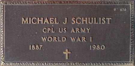 SCHULIST, MICHAEL J. - Maricopa County, Arizona | MICHAEL J. SCHULIST - Arizona Gravestone Photos