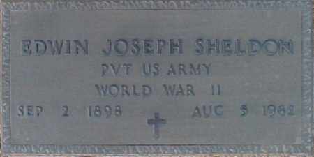 SHELDON, EDWIN JOSEPH - Maricopa County, Arizona | EDWIN JOSEPH SHELDON - Arizona Gravestone Photos