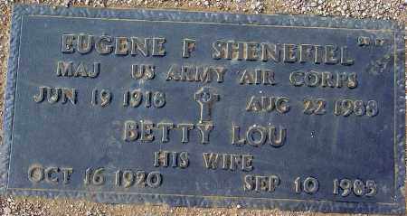 SHENEFIEL, BETTY LOU - Maricopa County, Arizona | BETTY LOU SHENEFIEL - Arizona Gravestone Photos