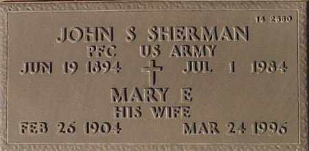 SHERMAN, JOHN S. - Maricopa County, Arizona | JOHN S. SHERMAN - Arizona Gravestone Photos