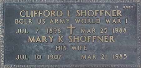SHOFFNER, MARY K. - Maricopa County, Arizona | MARY K. SHOFFNER - Arizona Gravestone Photos
