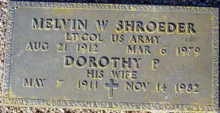 SHROEDER, DOROTHY P. - Maricopa County, Arizona | DOROTHY P. SHROEDER - Arizona Gravestone Photos