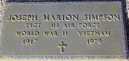 SIMPSON, JOSEPH MARION - Maricopa County, Arizona | JOSEPH MARION SIMPSON - Arizona Gravestone Photos