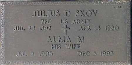 SKOV, ALMA M. - Maricopa County, Arizona | ALMA M. SKOV - Arizona Gravestone Photos
