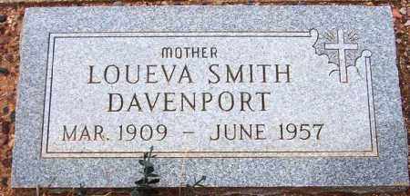 DAVENPORT, LOUEVA - Maricopa County, Arizona | LOUEVA DAVENPORT - Arizona Gravestone Photos