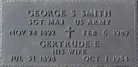 SMITH, GEORGE S. - Maricopa County, Arizona | GEORGE S. SMITH - Arizona Gravestone Photos