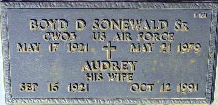 SONEWALD, BOYD D, SR - Maricopa County, Arizona | BOYD D, SR SONEWALD - Arizona Gravestone Photos