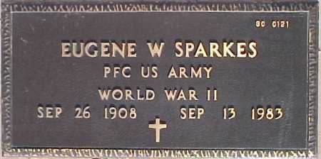 SPARKES, EUGENE W. - Maricopa County, Arizona | EUGENE W. SPARKES - Arizona Gravestone Photos