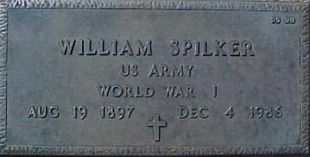 SPILKER, WILLIAM - Maricopa County, Arizona | WILLIAM SPILKER - Arizona Gravestone Photos