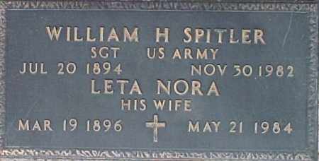 SPITLER, WILLIAM H - Maricopa County, Arizona | WILLIAM H SPITLER - Arizona Gravestone Photos