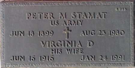STAMAT, PETER M. - Maricopa County, Arizona | PETER M. STAMAT - Arizona Gravestone Photos
