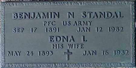 STANDAL, EDNA L. - Maricopa County, Arizona | EDNA L. STANDAL - Arizona Gravestone Photos