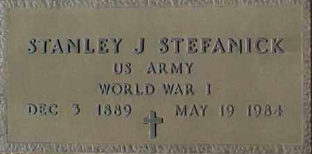STEFANICK, STANLEY J - Maricopa County, Arizona | STANLEY J STEFANICK - Arizona Gravestone Photos