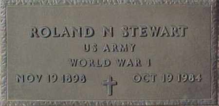 STEWART, ROLAND N. - Maricopa County, Arizona | ROLAND N. STEWART - Arizona Gravestone Photos