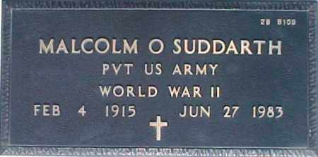 SUDDARTH, MALCOLM O. - Maricopa County, Arizona | MALCOLM O. SUDDARTH - Arizona Gravestone Photos