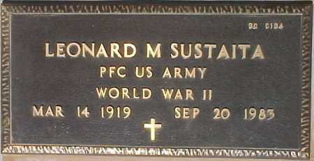 SUSTAITA, LEONARD M. - Maricopa County, Arizona | LEONARD M. SUSTAITA - Arizona Gravestone Photos