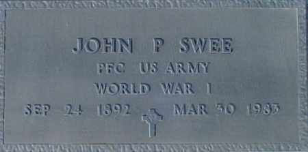 SWEE, JOHN P - Maricopa County, Arizona | JOHN P SWEE - Arizona Gravestone Photos