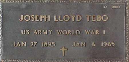 TEBO, JOSEPH LLOYD - Maricopa County, Arizona | JOSEPH LLOYD TEBO - Arizona Gravestone Photos