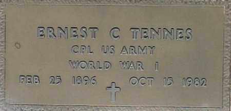 TENNES, ERNEST C - Maricopa County, Arizona | ERNEST C TENNES - Arizona Gravestone Photos