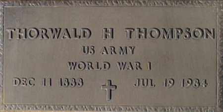 THOMPSON, THORWALD H. - Maricopa County, Arizona | THORWALD H. THOMPSON - Arizona Gravestone Photos