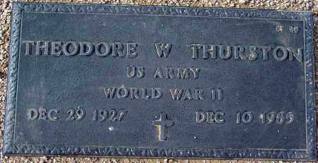 THURSTON, THEODORE W - Maricopa County, Arizona | THEODORE W THURSTON - Arizona Gravestone Photos