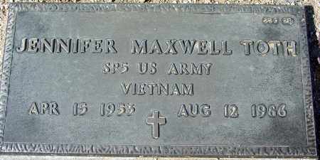 TOTH, JENNIFER MAXWELL - Maricopa County, Arizona | JENNIFER MAXWELL TOTH - Arizona Gravestone Photos