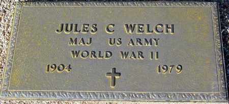 WELCH, JULES C. - Maricopa County, Arizona | JULES C. WELCH - Arizona Gravestone Photos