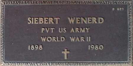 WENERD, SIEBERT - Maricopa County, Arizona | SIEBERT WENERD - Arizona Gravestone Photos