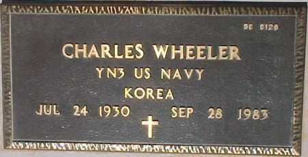 WHEELER, CHARLES - Maricopa County, Arizona | CHARLES WHEELER - Arizona Gravestone Photos