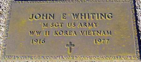 WHITING, JOHN E. - Maricopa County, Arizona | JOHN E. WHITING - Arizona Gravestone Photos