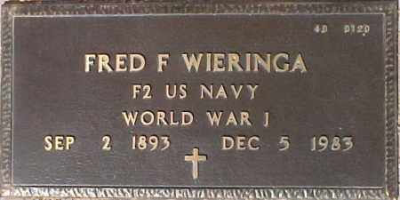 WIERINGA, FRED F. - Maricopa County, Arizona | FRED F. WIERINGA - Arizona Gravestone Photos