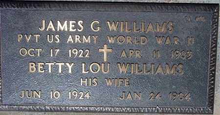 WILLIAMS, BETTY LOU - Maricopa County, Arizona | BETTY LOU WILLIAMS - Arizona Gravestone Photos